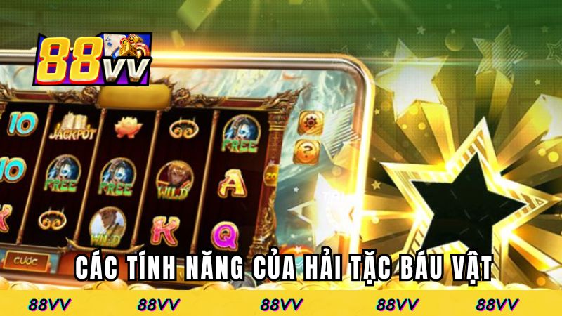 Các tính năng đặc biệt của hải tặc báu vật 88VV