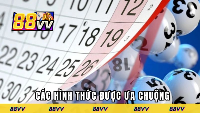 Các hình thức được ưa chuộng